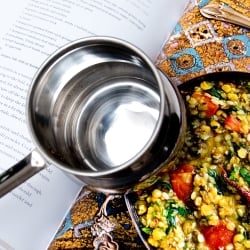 ドヤ - インドの柄杓[直径:約8.2cm 約270ml] - サブ3