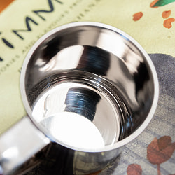 ステンレスのマグカップ [小:直径約7.3cm×高さ約7.4cm] - サブ5