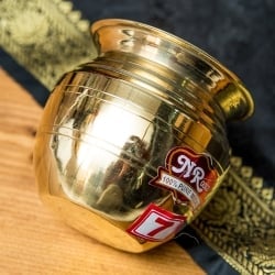 インドの水さし【ブラス仕上げ】[7.6cm] - サブ2