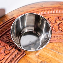 チリチリと音が鳴る!! ステンレスのチャイカップ [直径約6.6cm×高さ約7.2cm] - サブ5