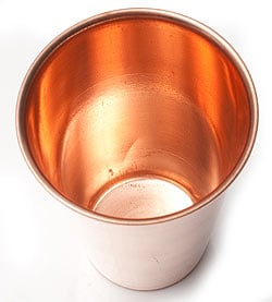 【祭壇用】銅製ラッシーグラス　【高さ：約12cm】 - サブ4