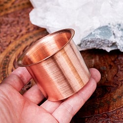 【祭壇用】銅製カップ　【直径：6.5cm　高さ：約5cm】 - サブ2