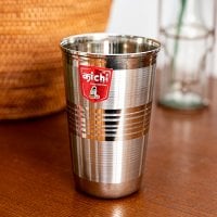 ステンレスのチャイカップ〔約11cm 約330ml〕