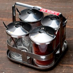 タイの薬味入れ　ガラスタイプの商品写真