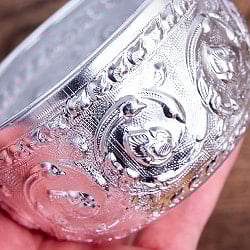 タイの飾りつきアルミボウル（中:約10cm） - サブ5