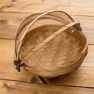 ネット付きアジアン籠 丸・小