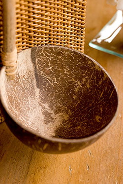 ココナッツの大きなお玉　持ち手縦タイプ - サブ2