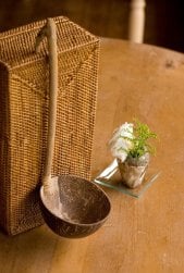 ココナッツの大きなお玉 持ち手縦タイプ