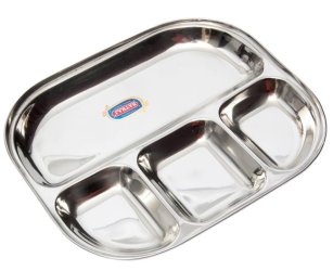 4分割カレープレート[34cm x 29cm]の商品写真