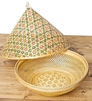 トンガリ帽子のバンブーフードカバー 【30.5cm】の商品写真