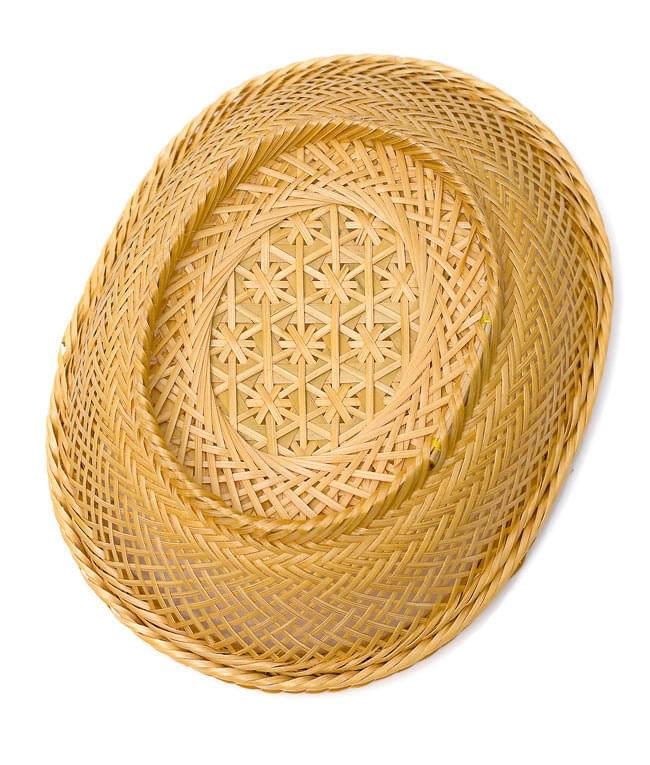 竹細工のシンプル籠 【19cm×24cm】 の通販 - TIRAKITA.COM