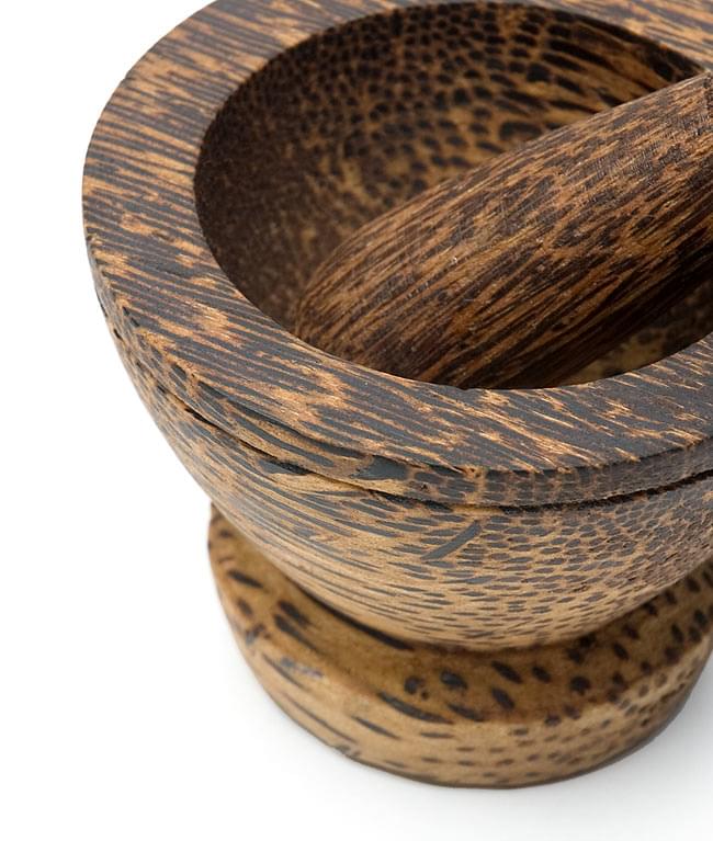 タイの木臼 - 小【直径：約8cm 高さ：約6.3cm】 の通販 - TIRAKITA.COM