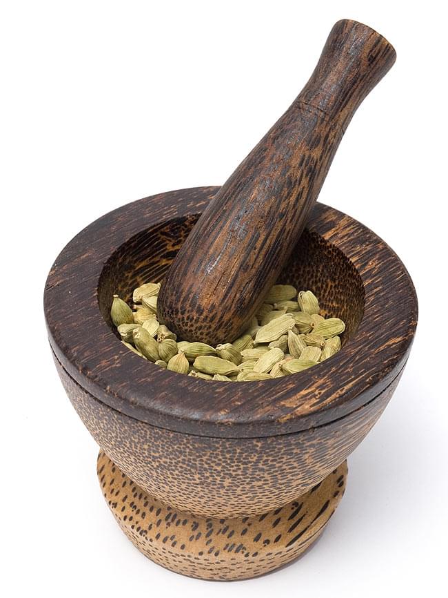 タイの木臼 - 大【直径：約12cm 高さ：約9.5cm】 の通販 - TIRAKITA.COM