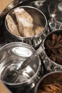 円形スパイスボックス ダイヤモンド[約:21cm] - サブ2