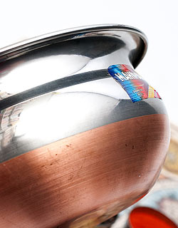 ハンディ - インドの鍋【直径約18cm　約1400ml】 - サブ3