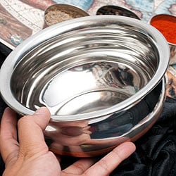 ハンディ - インドの鍋【直径約18cm　約1400ml】 - サブ5