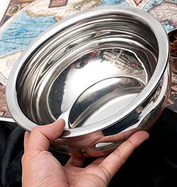 ハンディ - インドの鍋【直径約20cm　約1900ml】 - サブ5