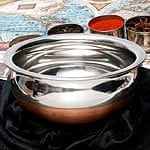 ハンディ - インドの鍋【直径約20cm】