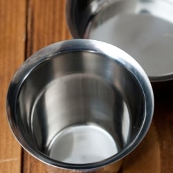 南インドのコーヒーカップとソーサーセット〔直径:約10cm〕 - サブ4