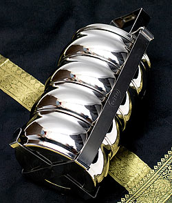 【4段】インドの弁当箱 ベーグル型 - サブ4