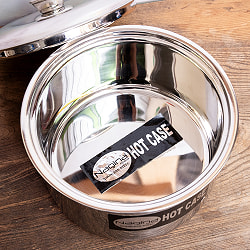 チャパティ保温器　インド料理　チャパティーケース 大【約21cm 約3000ml】 - サブ3