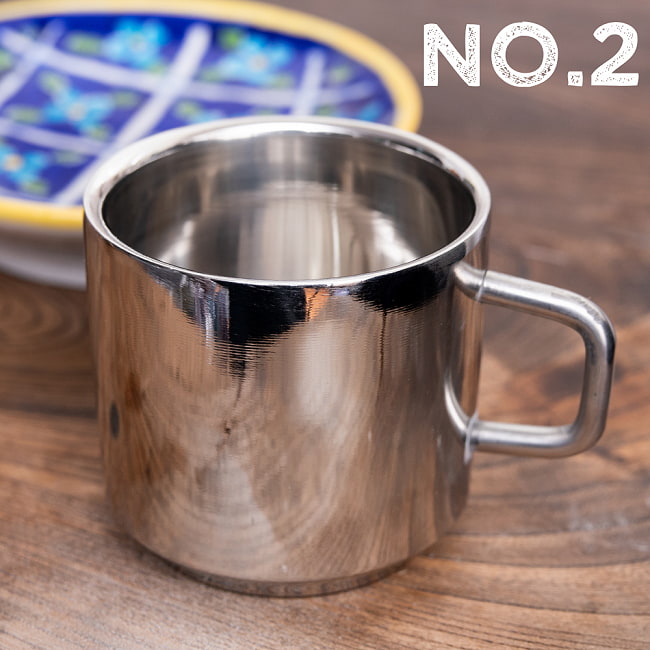 真空断熱ステンレスマグカップ　小さくてかわいいコップ 6 - デザイン〔No.2〕