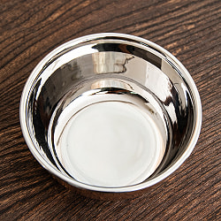 インドの銅装飾　高級カトリ【高さ：3.5cm×直径：8.2cm 約100ml】 - サブ2