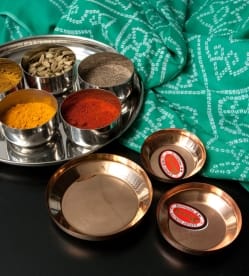 銅仕上げカトリ（小皿）　【直径：約8cm】 - サブ5