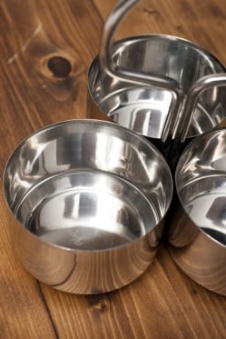 南インドのカレー・サーバー 3ピースタイプ - サブ2