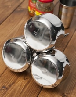 南インドのカレー・サーバー 3ピースタイプ - サブ5