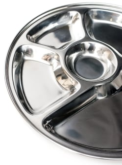 5分割カレー丸皿[直径約32.5cm] - サブ5