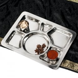 6分割ランチプレート[約39.5cm x 29cm]