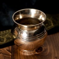 インドの水さし ロタ【ブラス】[7.3cm]
