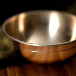 インドの礼拝用 ブラスボウル[約5.5cm] - サブ2