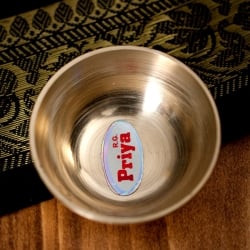 インドの礼拝用 ブラスボウル[約5.5cm] - サブ4