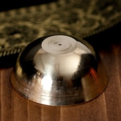 インドの礼拝用 ブラスボウル[約5.5cm] - サブ5