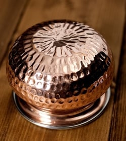 高級ハンディカダイ - インドの鍋【直径11cm】 - サブ5