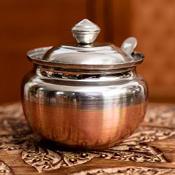 壺型卓上ギーポット　シュガーポット【約8.5cm　容量約230ml】 - サブ3