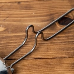 ミニタルカパン - アルミ【約8.7cm】インド料理でスパイスをテンパリングする調理器具 - サブ4