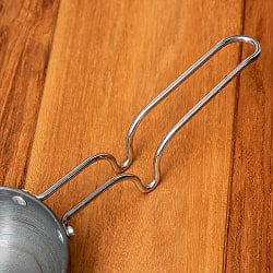 ミニタルカパン - 黒 ノンスティック【約8.8cm】インド料理でスパイスをテンパリングする調理器具 - サブ3