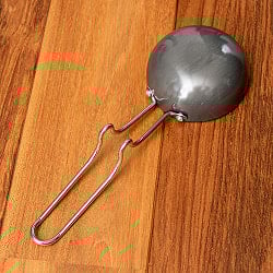 ミニタルカパン - 黒 ノンスティック【約8.8cm】インド料理でスパイスをテンパリングする調理器具 - サブ4