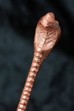 【祭壇用】聖なる蛇モチーフのブラススプーン - サブ2