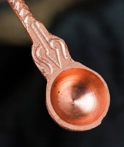 【祭壇用】聖なる蛇モチーフのブラススプーン - サブ4