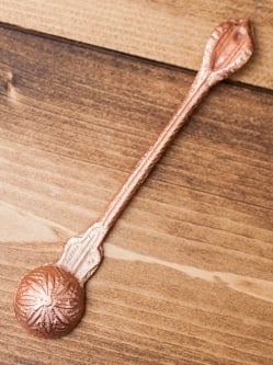 【祭壇用】聖なる蛇モチーフのブラススプーン - サブ5