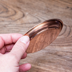 銅仕上げカトリ（小皿）　【直径：約10.5cm】 - サブ4