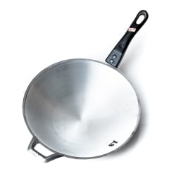 ガタ 軽くて振るいやすいタイの屋台アルミ鍋 大 - サブ2