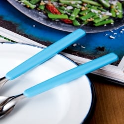 色彩豊かなタイのカラフルフォーク&スプーンセット - サブ3