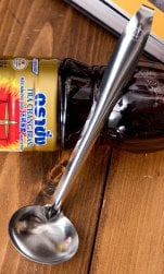 フック付きタイのミニお玉 No.4 調味料をすくうのに便利(ID-TBLWR-752)