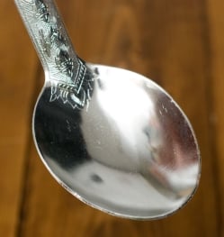 エンボスが美しい伝統サーバースプーン[27cm] - サブ4