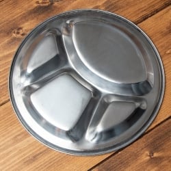 小さい分割カレー丸皿 【21.5cm】 - サブ5